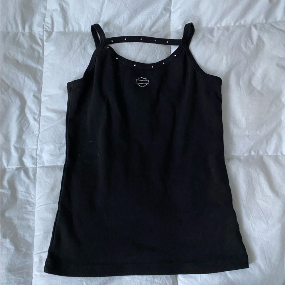 Harley-Davidson Black Tank with Iconic Logo